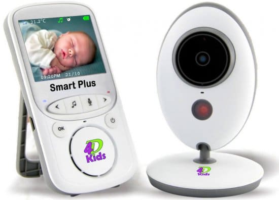 אינטרקום לתינוק עם מסך ומצלמה